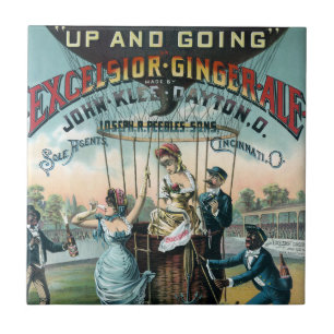 Excelsior Ginger Ale Tegeltje