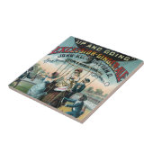 Excelsior Ginger Ale Tegeltje (Zijkant)