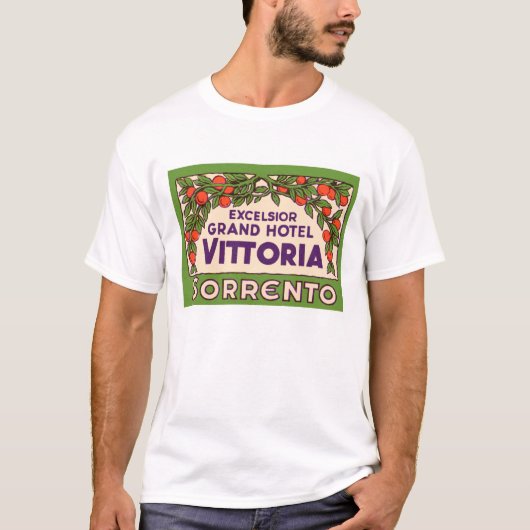 Excelsior Grand Hotel Vittoria T-shirt (Voorkant)