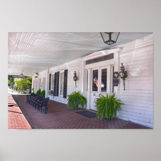 Excelsior House, Jefferson, Texas Poster (Voorkant)