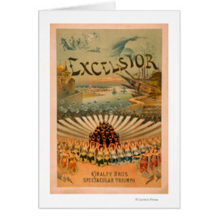 Excelsior Kiralfy spectaculaire triumph-theater