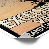 Excelsior Palace Hotel: Venise-Lido Poster (Hoek)