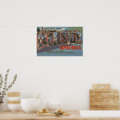 Excelsior Springs, Missouri - Grote letter Poster (Keuken)