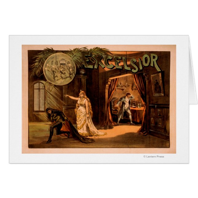 Excelsior theatrical Play Poster #1 (Voorkant Horizontaal)