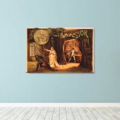 Excelsior theatrical Play Poster #1 Canvas Afdruk (Insitu (Houten vloer))