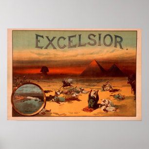 Excelsior theatrical Play Poster #2