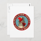 ExcelsiorHotelBrasil Briefkaart (Voorkant / Achterkant)