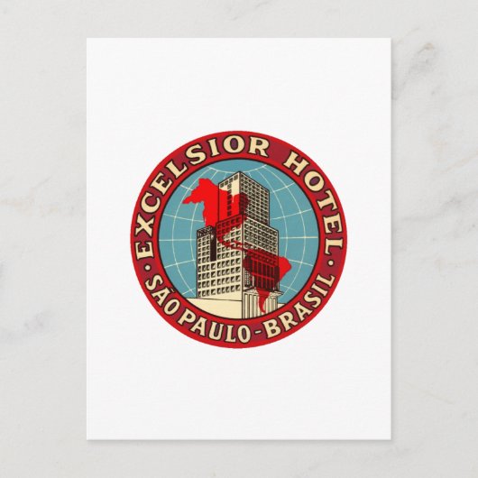 ExcelsiorHotelBrasil Briefkaart (Voorkant)