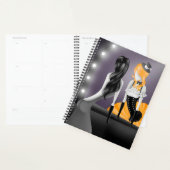 Excentrieke Ballerina & Danser reflectie geel Planner (Display)