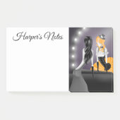 Excentrieke Ballerina & Danseres reflectie Post-it® Notes (Voorkant)