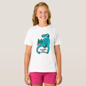 Excentrieke Expressieve Kat T-shirt (Voorkant volledig)