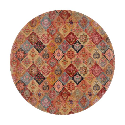 Excentrische kunst snijplank (Voorkant)