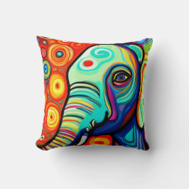 Excentrische olifant kussen