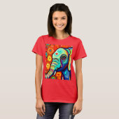 Excentrische olifant t-shirt (Voorkant volledig)