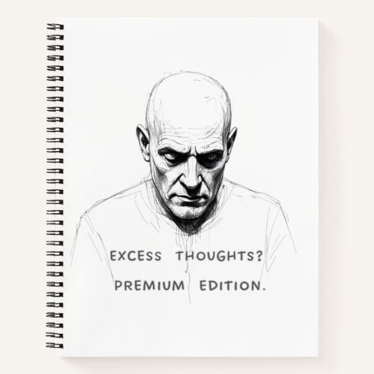 Excess Thoughts? Premium Edition Notitieboek (Voorkant)