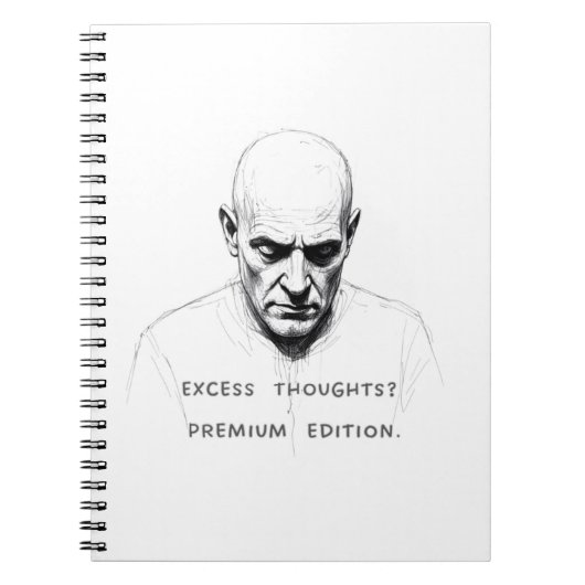 Excess Thoughts? Premium Edition Notitieboek (Voorkant)