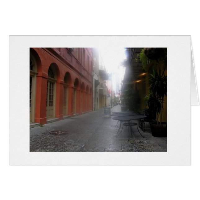 Exchange Alley tijdens de regen (Voorkant Horizontaal)