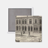 Exchange National Bank of Downs, Kansas Magneet (Voorkant / Achterkant)