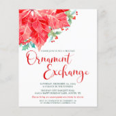 Exchange-partij Ornament met kerstfeestdag (Voorkant)