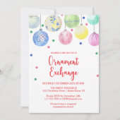 Exchange-partij voor feestdagen kaart (Voorkant)