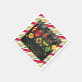 Exchange Party Napkin voor sierdoeleinden - Blk Servet (Hoek)