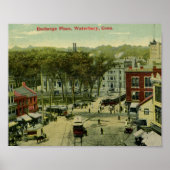 Exchange Place, Waterbury, Connecticut  Poster (Voorkant)