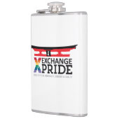 EXCHANGE Pride-fles met Torii-poort & Okinawa-kanj Heupfles (Links)