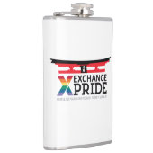 EXCHANGE Pride-fles met Torii-poort & Okinawa-kanj Heupfles (Rechts)
