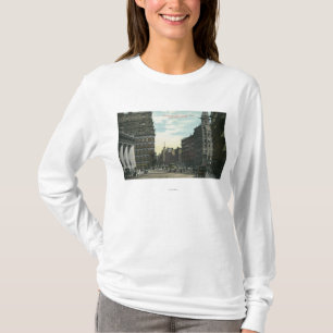 Exchange Street Uitzicht van State Street T-shirt