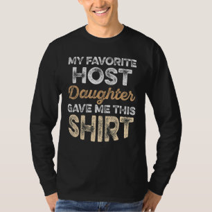 Exchange Student Foreign Host Family 34 T-shirt