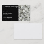 Exchange Visitekaartje valuta (Voorkant / Achterkant)