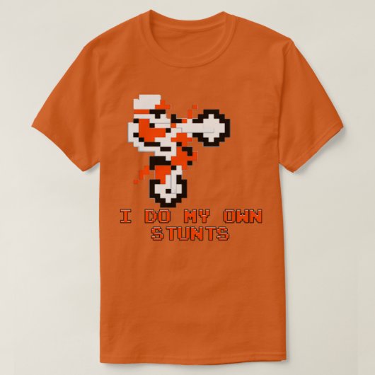 excitebike stunts t-shirt (Design voorkant)