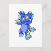 Excited Starry Acara Briefkaart (Voorkant)