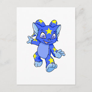 Excited Starry Acara Briefkaart