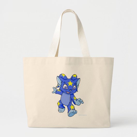 Excited Starry Acara Grote Tote Bag (Voorkant)