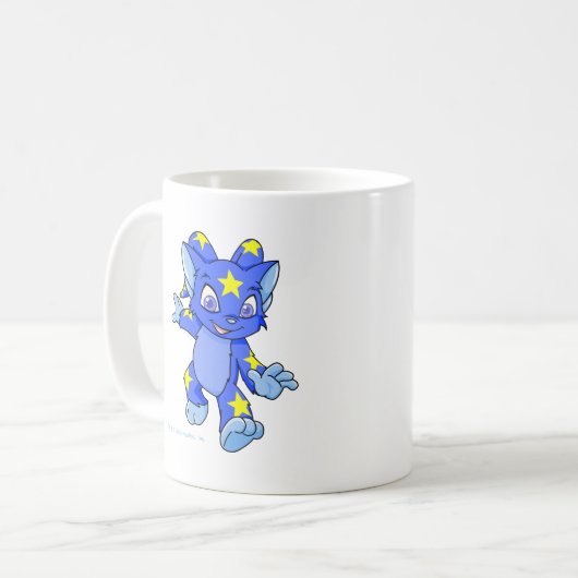 Excited Starry Acara Koffiemok (Voorkant links)