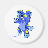 Excited Starry Acara Magneet (Voorkant)