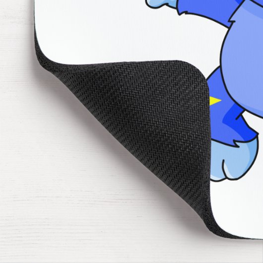 Excited Starry Acara Muismat (Hoek)