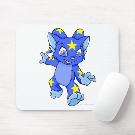 Excited Starry Acara Muismat (Met muis)