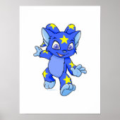 Excited Starry Acara Poster (Voorkant)