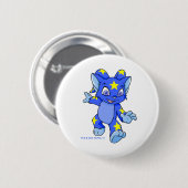 Excited Starry Acara Ronde Button 5,7 Cm (Voorkant /achterkant)