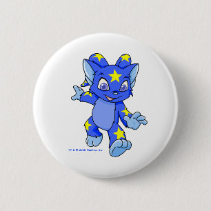 Excited Starry Acara Ronde Button 5,7 Cm