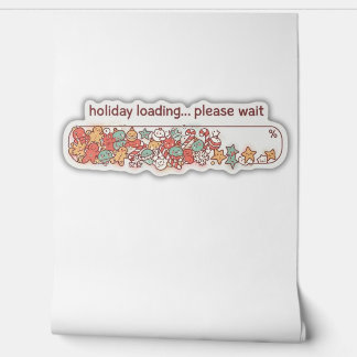 Exciting Christmas Holiday Loading Progress Bar Behang