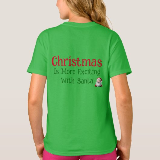 Exciting Christmas T-shirt (Achterkant)