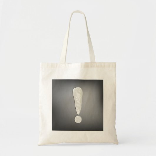 Exclamation Mark Canvas tas (Voorkant)