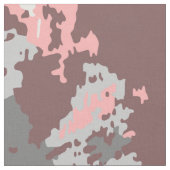 Exclusief bruin roze patroon stof (Close Up)