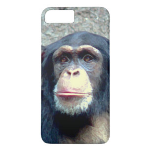 Exclusief chimpansee kunstwerk Case-Mate iPhone case