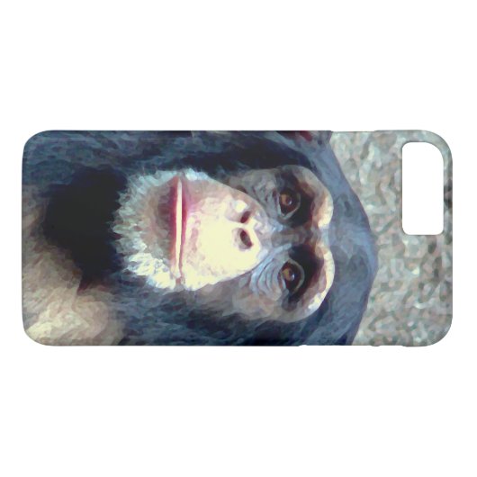 Exclusief chimpansee kunstwerk Case-Mate iPhone case (Achterkant (Horizontaal))