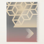 Exclusief elegante bedrijfsvoering planner (Achterkant)