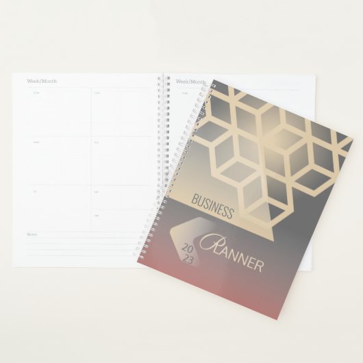 Exclusief elegante bedrijfsvoering planner (Display)